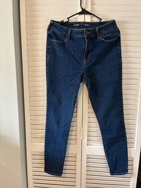 Old Navy Women's Dark Blue Skinny Jeans
